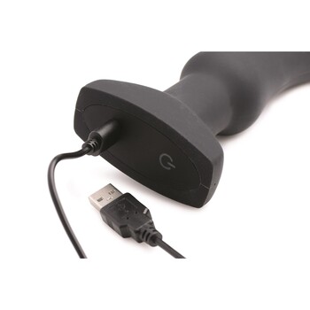 Swell 10X Inflatable Vibrating Curved Plug