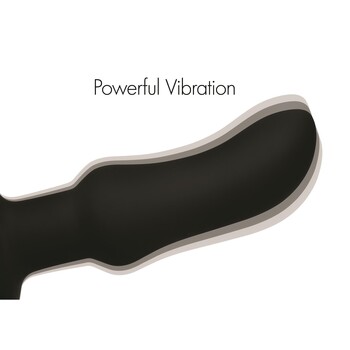 Swell 10X Inflatable Vibrating Curved Plug