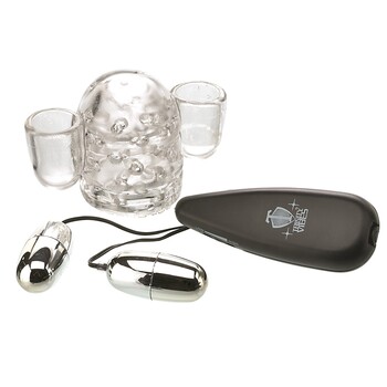 Vibrating head teaser clear 