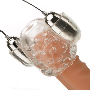 Vibrating head teaser clear 