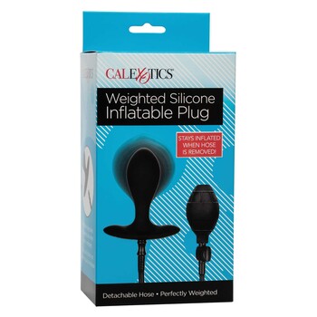 Weighted Silicone Inflatable Plug packaging
