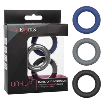 Link Up Ultra-soft Extreme Set cock rings
