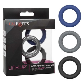 Link Up Ultra-soft Extreme Set cock rings