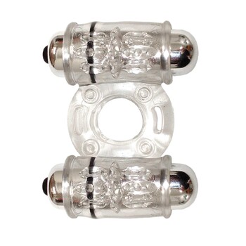 O WOW DOUBLE WHAMMY COCK RING