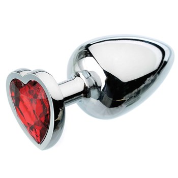 Red Hearts Gem Anal Plugs