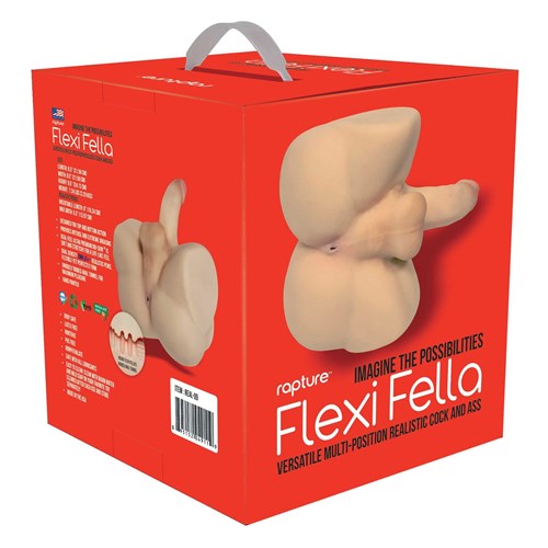 FLEXI FELLA COCK & ASS MASTURBATOR packaging