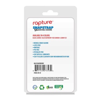 SNAPSTRAP 5X SILICONE COCKRING specs