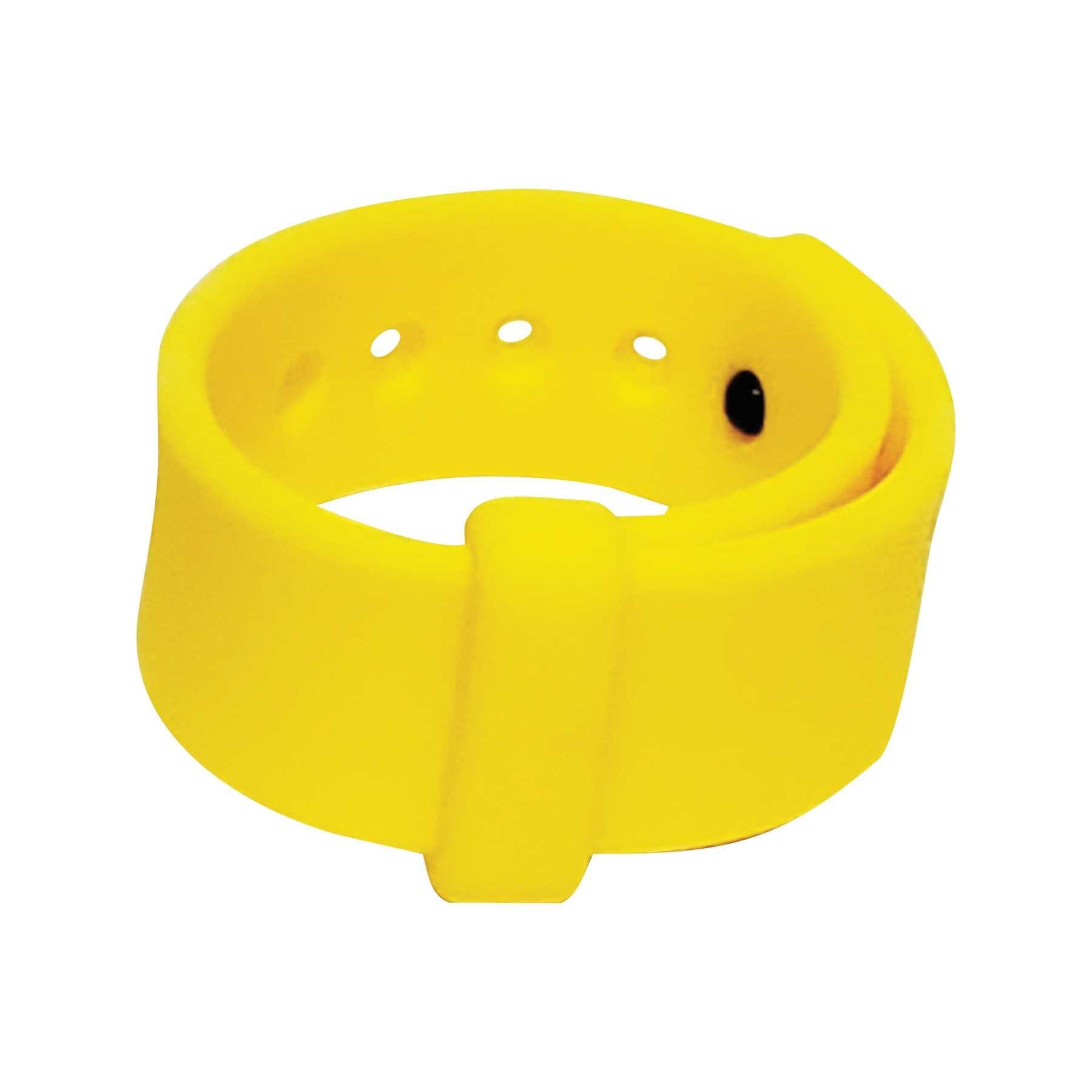 SNAPSTRAP 5X SILICONE COCKRING yellow