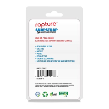 SNAPSTRAP 5X SILICONE COCKRING specs
