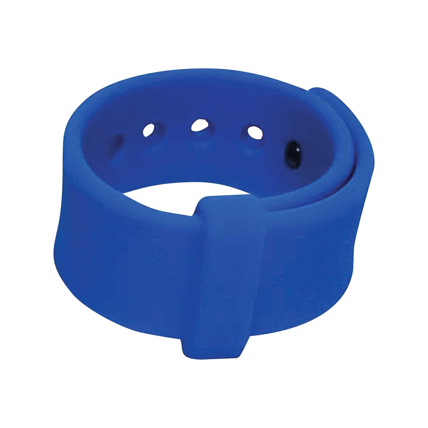 SNAPSTRAP 5X SILICONE COCKRING blue