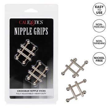 Nipple Grips Crossbar Nipple Vices packaging