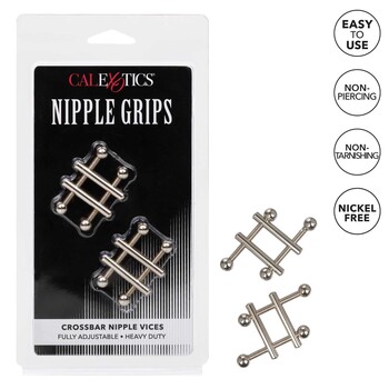 Nipple Grips Crossbar Nipple Vices packaging