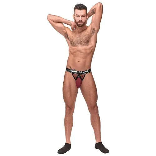 Cock Pit Ring Jock on male model frontal view