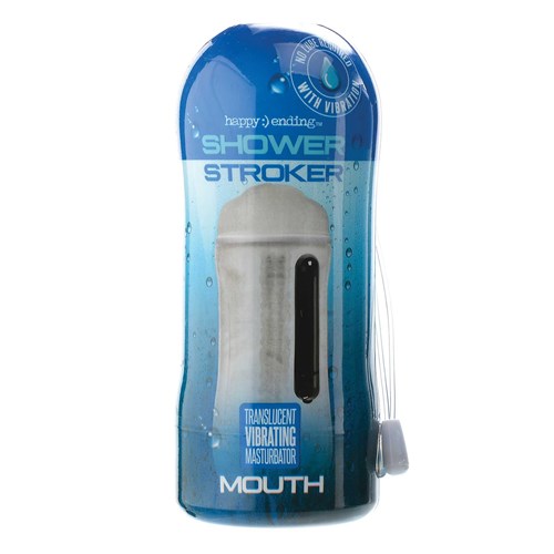 Vibrating Shower Stroker - Mouth