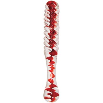 Sweetheart Swirl Glass Dildo