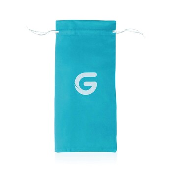 Gildo Rainbow Swirl Glass Dildo bag