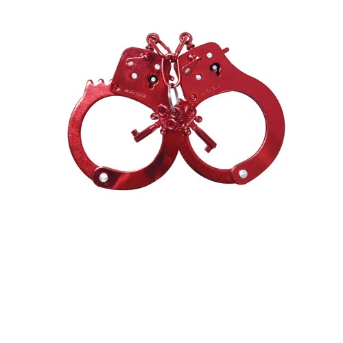 FETISH FANTASY ANDONIZED HANDCUFFS red