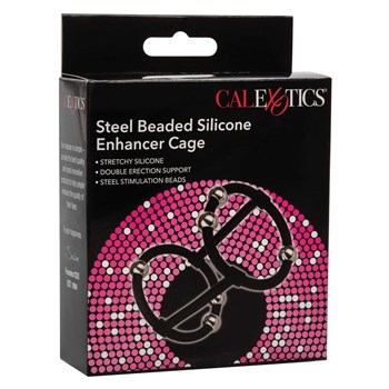 Steel Beaded Silicone Enhancer Cage packaging