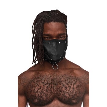  Triton Mask on male model frontal view