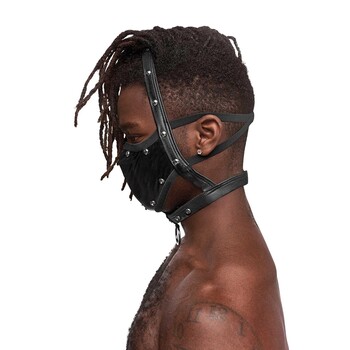  Triton Mask on male model side view