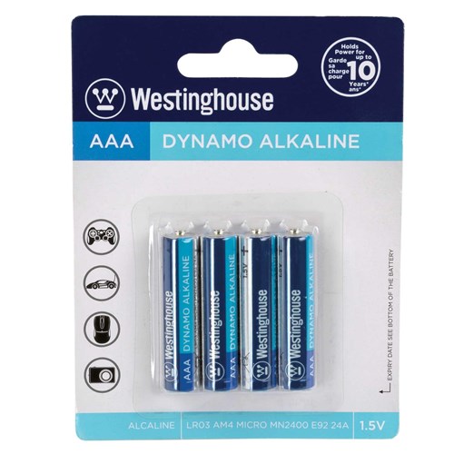 Westinghouse AAA Batteries (4 Pack)