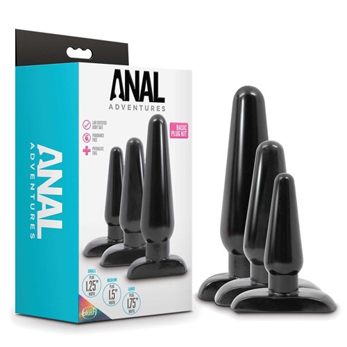 Anal Adventures - Basic Plug Kit packaging