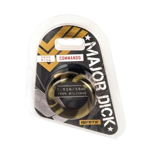 Major Dick Commando Cock Ring 1.5 Inch green packaging