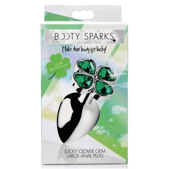Booty Sparks Clover anal plug packaging