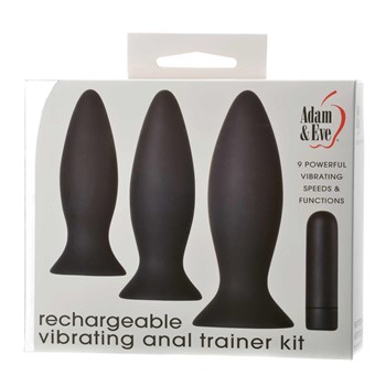 Vibrating Anal Trainer Kit anal plugs packaging