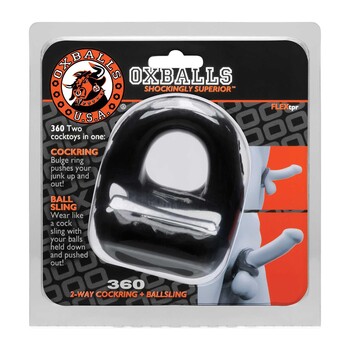 2-Way Cockring + Ballsling packaging