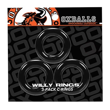 Willy Rings 3-Pack C-Rings packaging