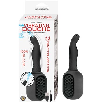 Vibrating Douche black packaging