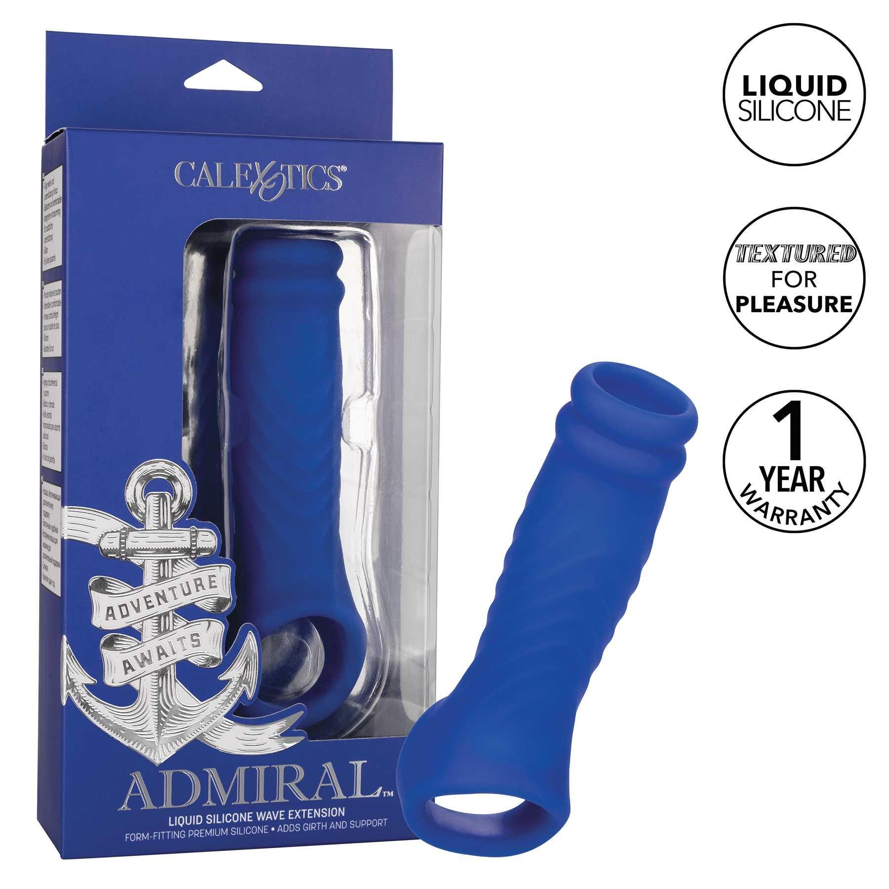 Admiral Liquid Silicone Wave Extension packaging