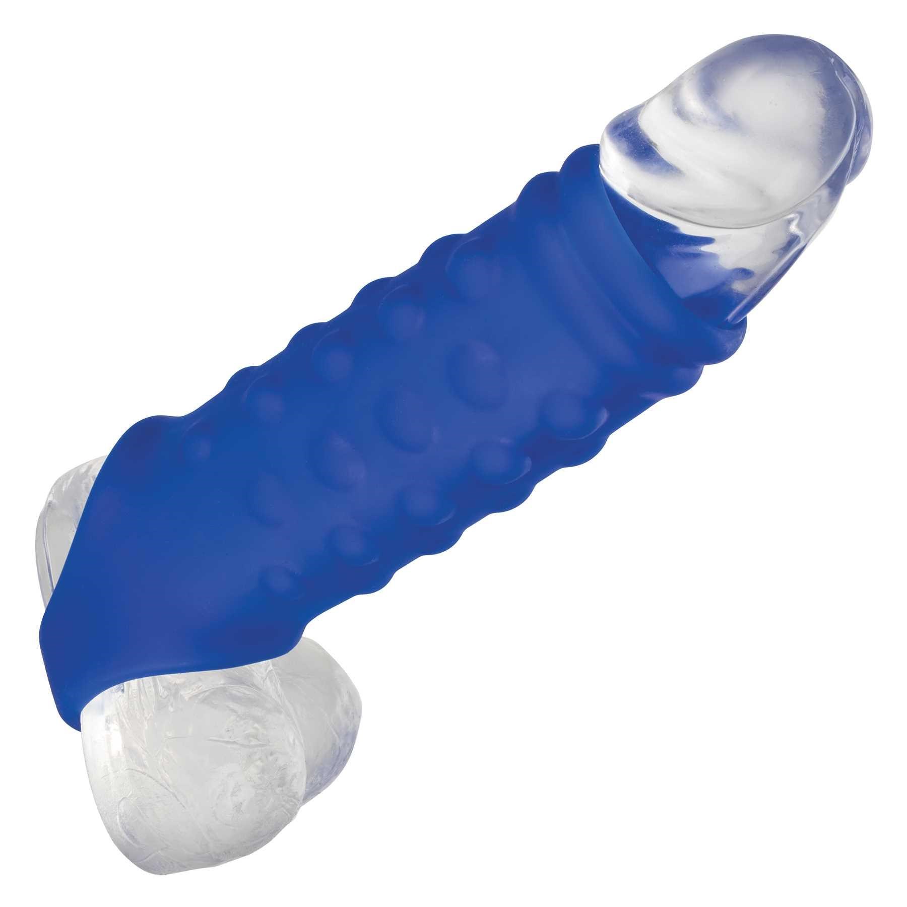 Admiral Liquid Silicone Beaded Extension on dildo