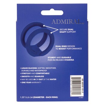Admiral Dual Cock Cage packaging