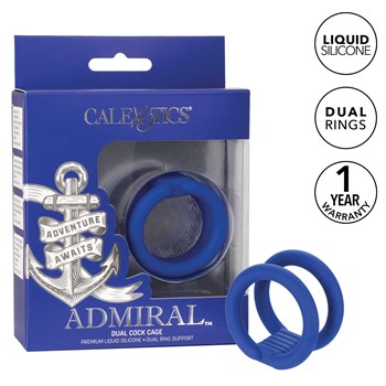 Admiral Dual Cock Cage packaging