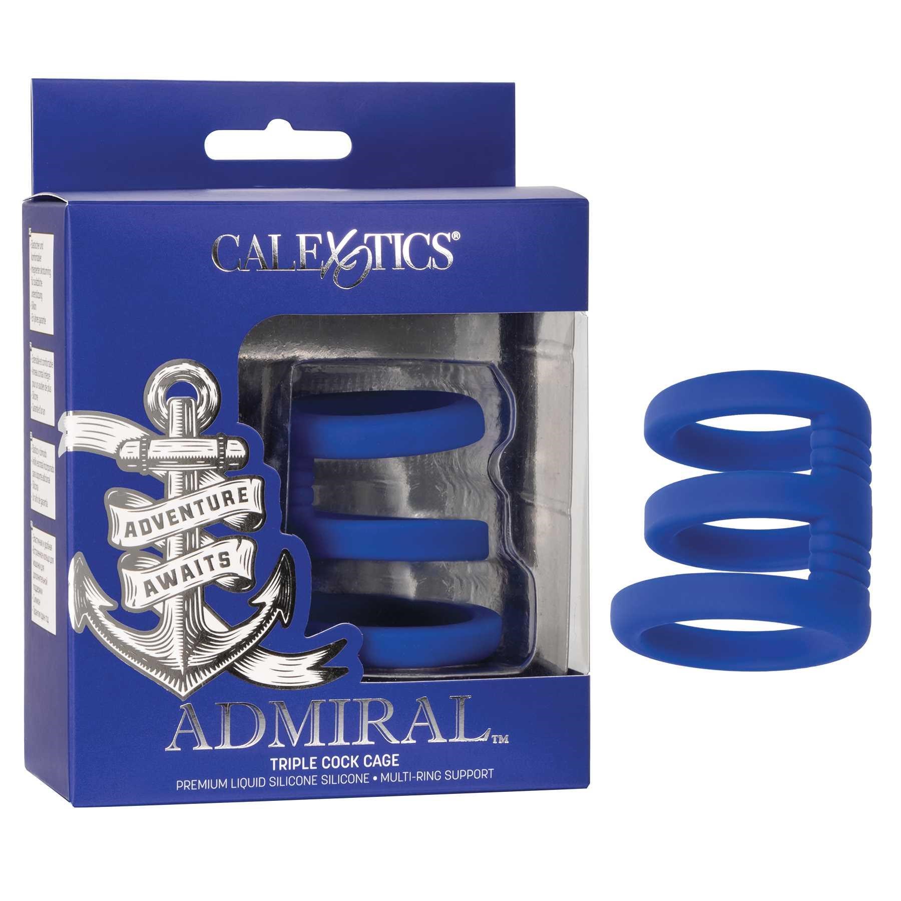 Admiral Triple Cock Cage packaging