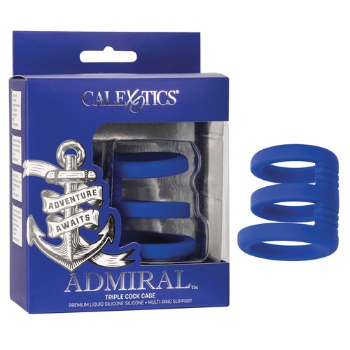 Admiral Triple Cock Cage packaging