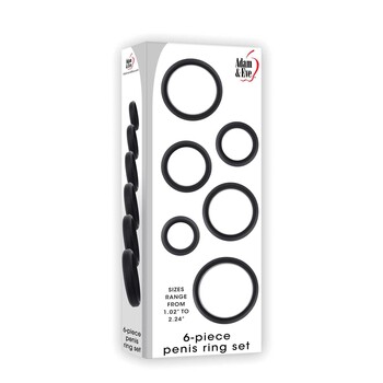 6-Piece Penis Ring Set