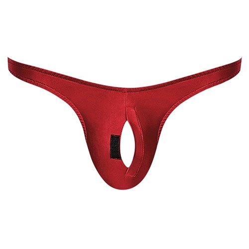 Pull Tab Thong red