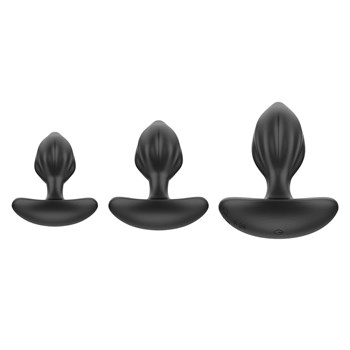 Vibrating Silicone Anal Trainer Set