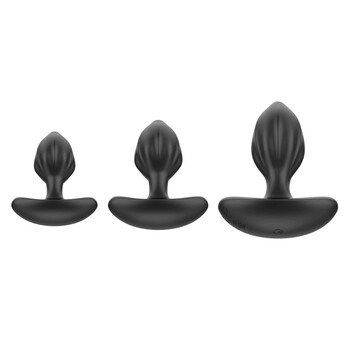 Vibrating Silicone Anal Trainer Set