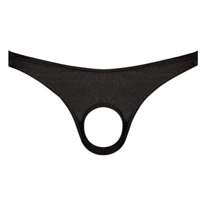 Pouchless brief black