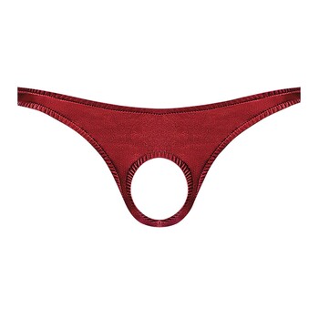 Pouchless brief red