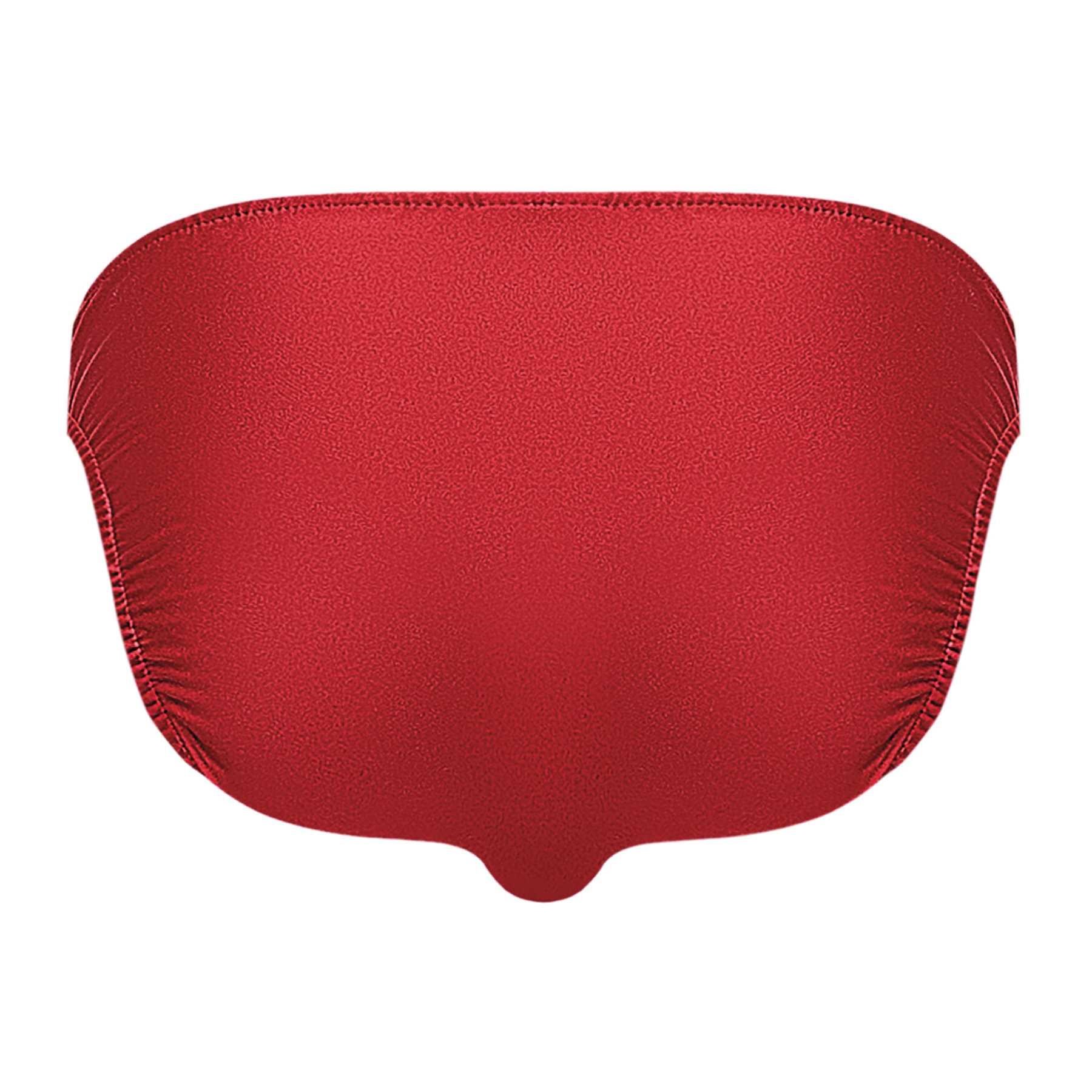 Pouchless brief red