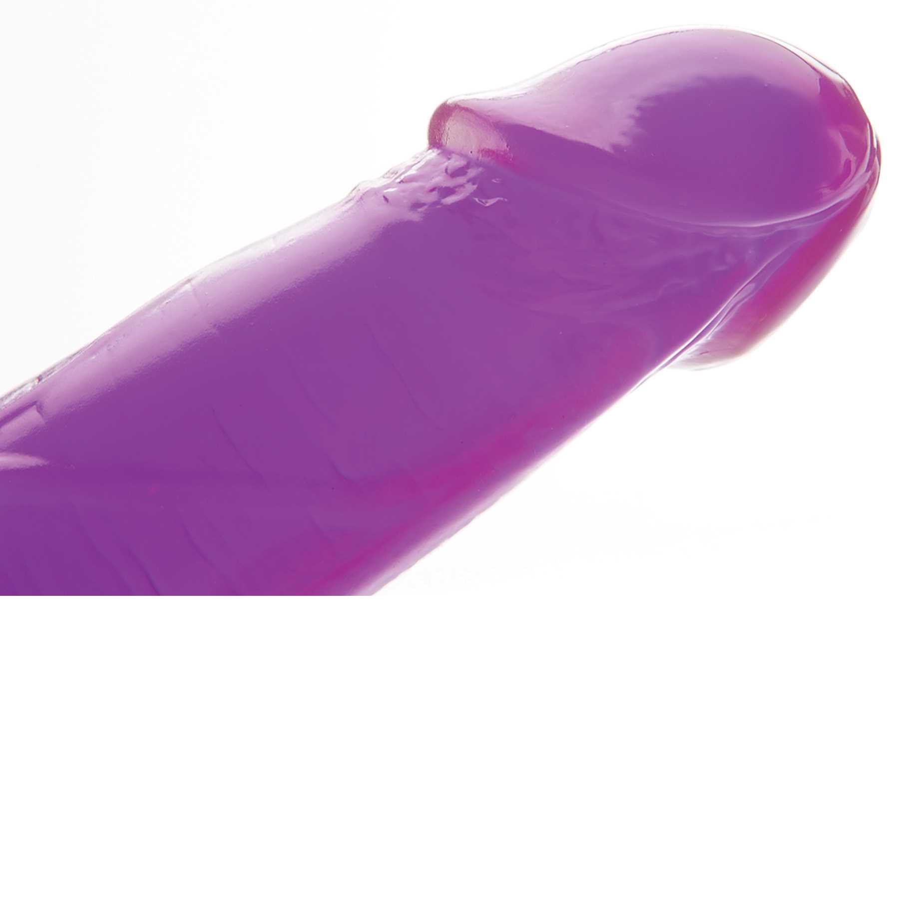 IGNITE 6 AND A HALF INCH REALISTIC DONG purple