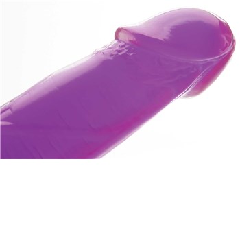 IGNITE 6 AND A HALF INCH REALISTIC DONG purple