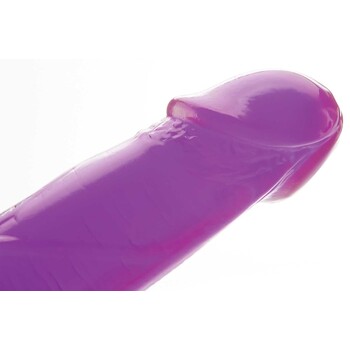IGNITE 6 AND A HALF INCH REALISTIC DONG purple