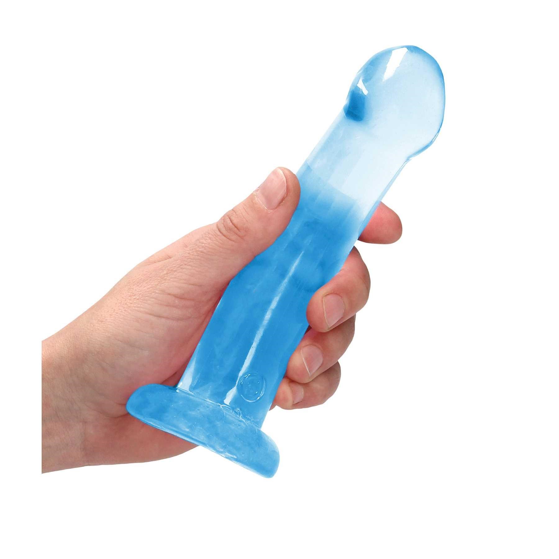 RealRock Non Realistic Dildo With Suction Cup hand held