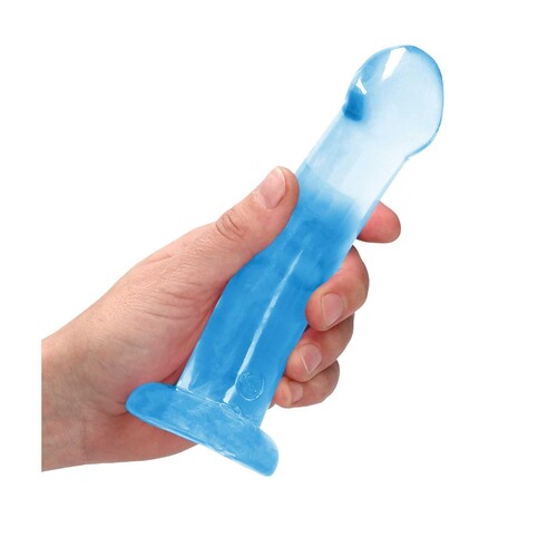 RealRock Non Realistic Dildo With Suction Cup hand held